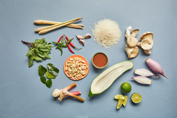 Ingredients for Thai cooking