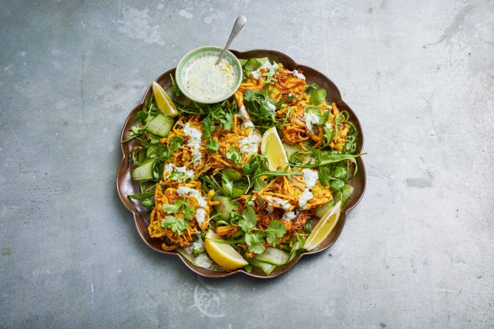 Indian vegetable bajhi salad