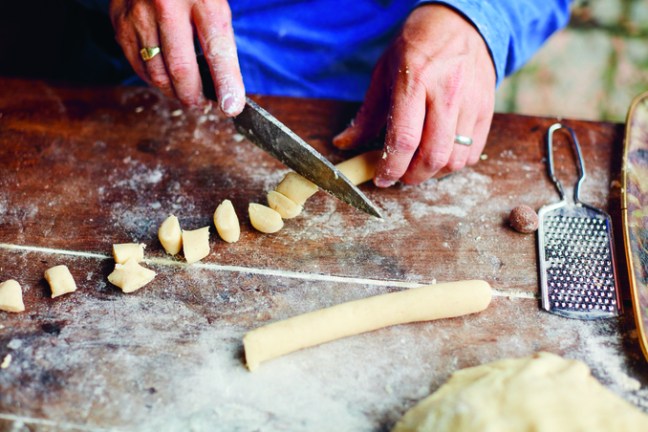 Preparing classic gnocchi