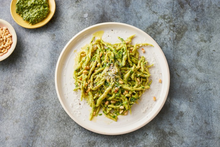 a bowl of food on a plate